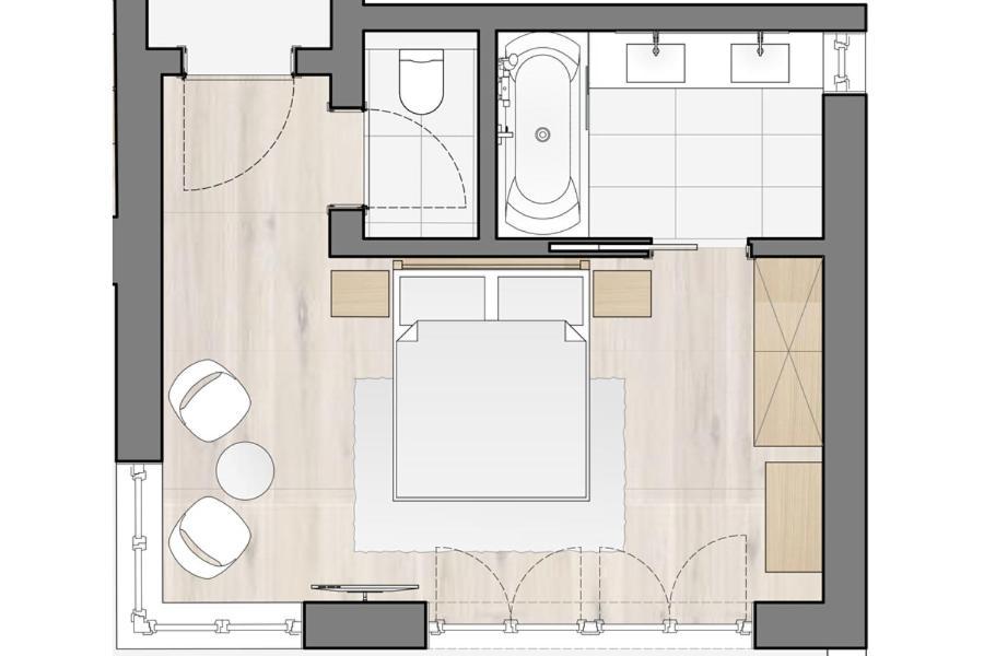Standard Double Room Balcony Annex