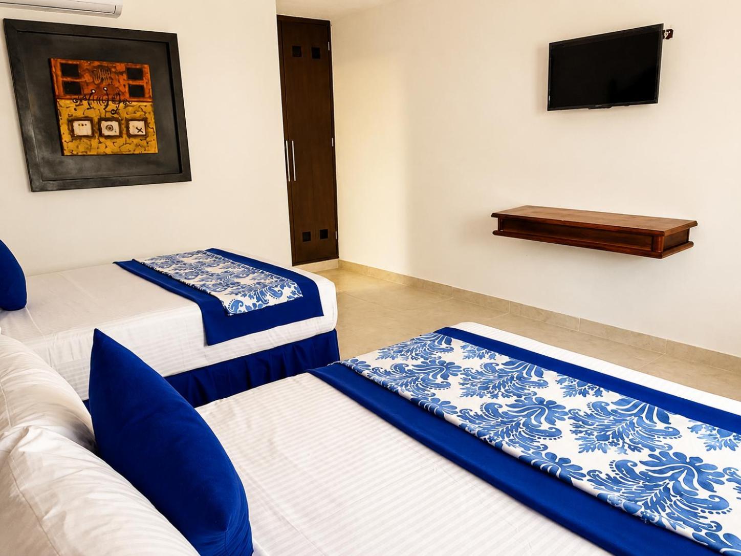 Standard Double Room Two Double Beds