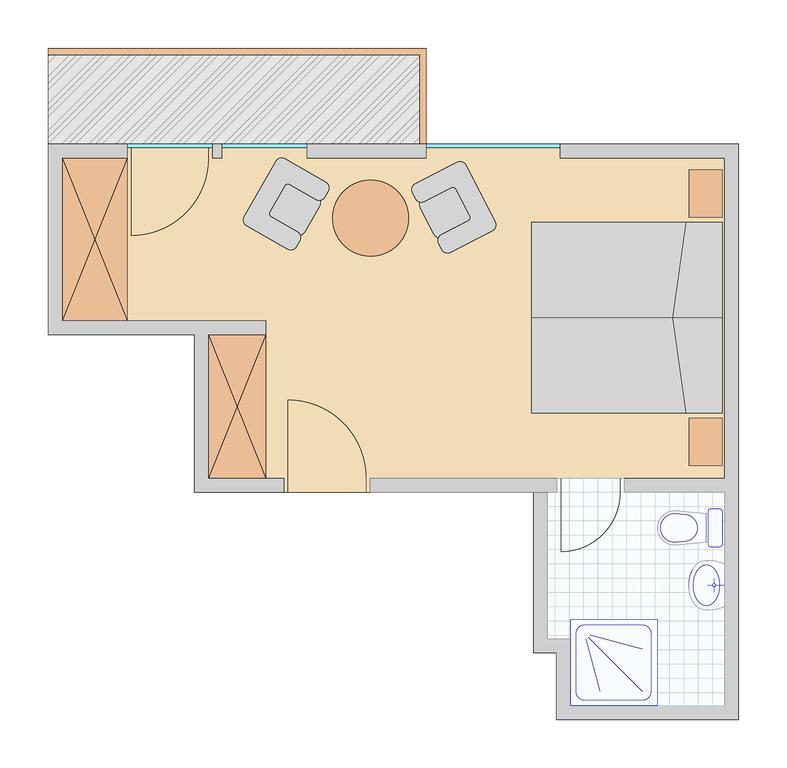 Economy Single Room Bergführer