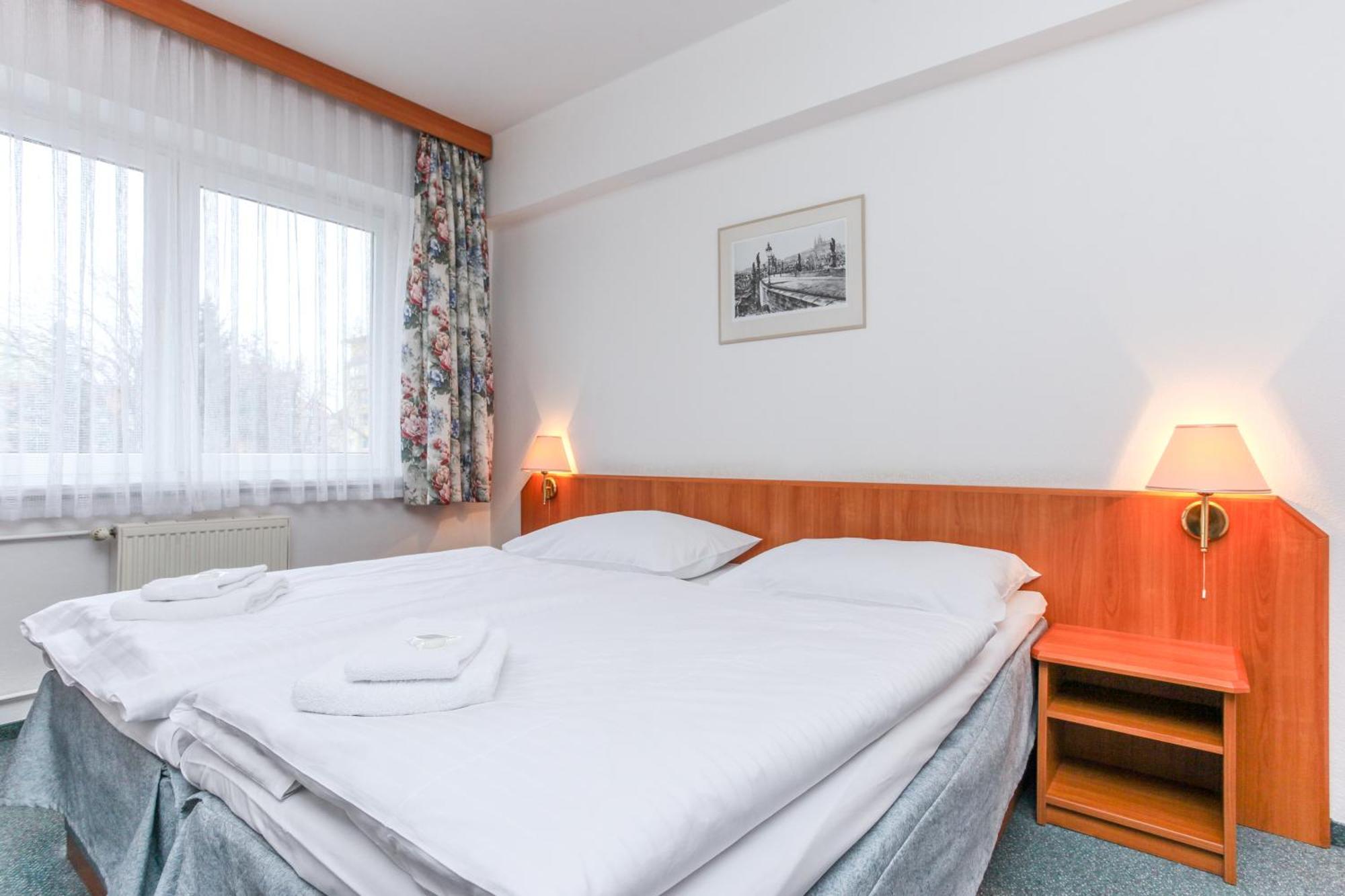 Tweepersoonskamer met 1 of 2 Bedden