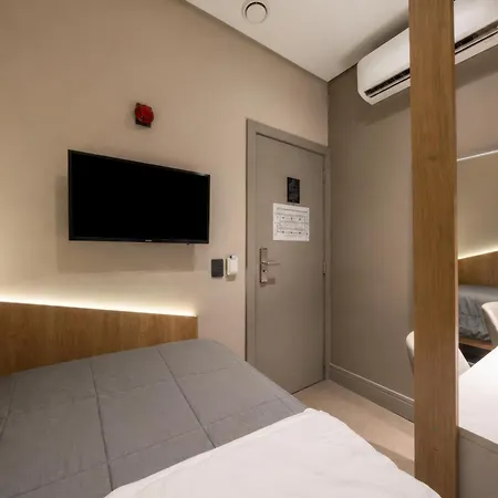 Fast Sleep Suites by Slaviero Hoteis - Hotel dentro do Aeroporto de Guarulhos - Terminal 2 - desembarque oeste-2