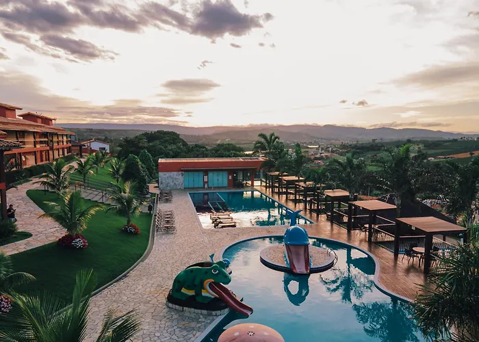 Hotel com parque aquático: Escarpas Resort