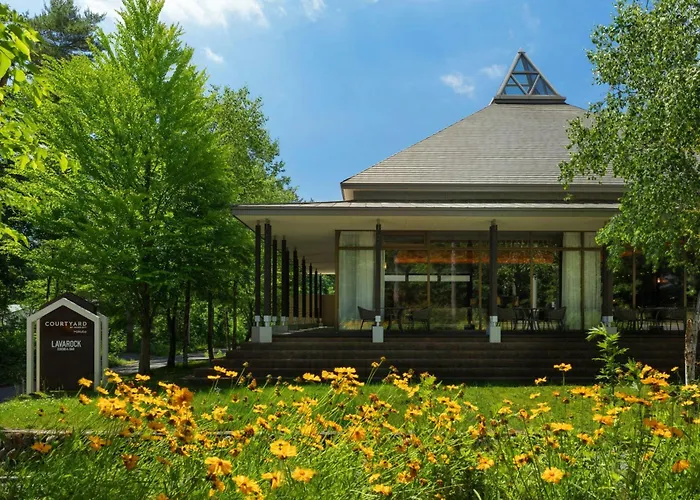 Romantic hotel: Courtyard By Marriott Hakuba