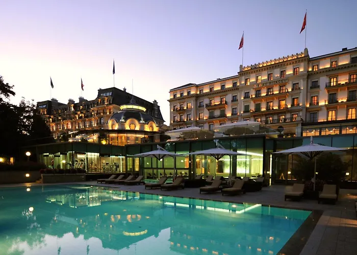 Hotel con piscina: Beau-Rivage Palace