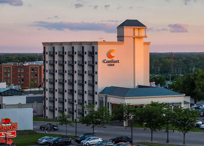 Central hotel: Comfort Inn Fallsview