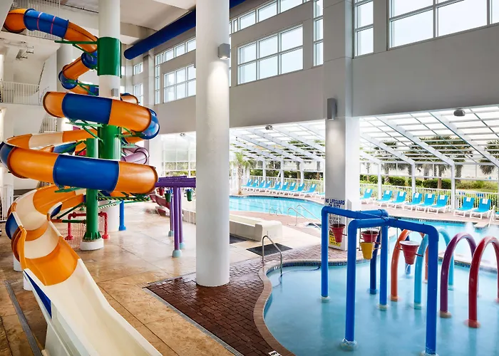 Waterpark hotel: Homewood Suites By Hilton Myrtle Beach Oceanfront