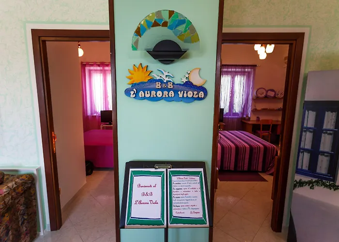 Albergo centrale: L'Aurora Viola