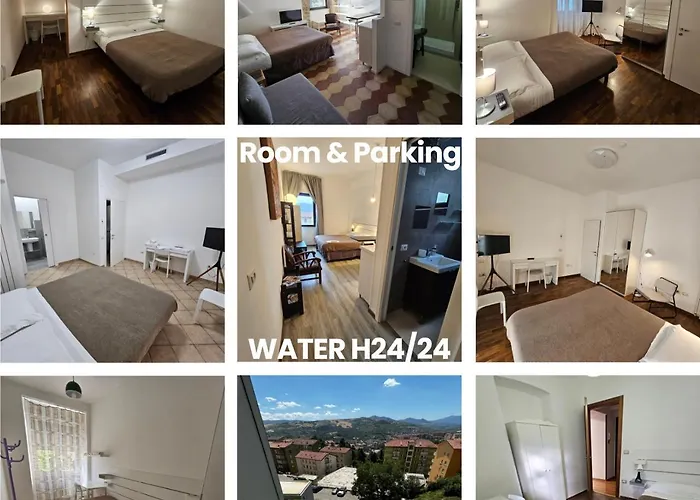 Hotel con vista: ESSENTIAL HOUSE in Centro Città con Parcheggio Privato e WIFI