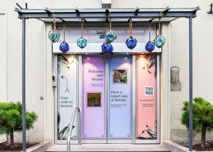 Becozy Self Check-In Pop-Up Hotel Basel