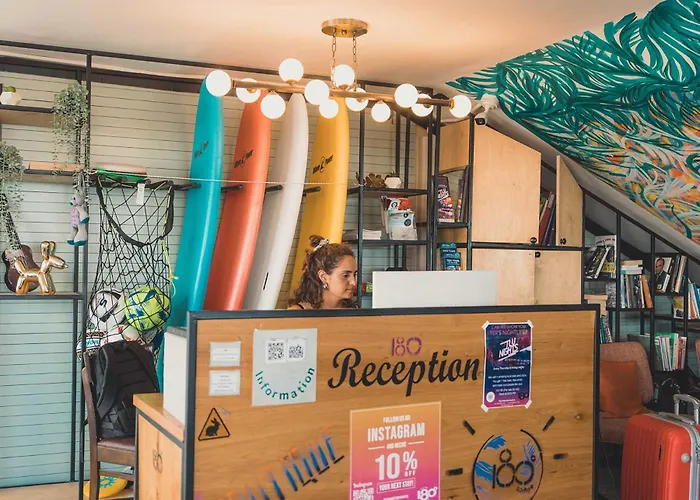 Beach hotel: 180 Boutique Hostel