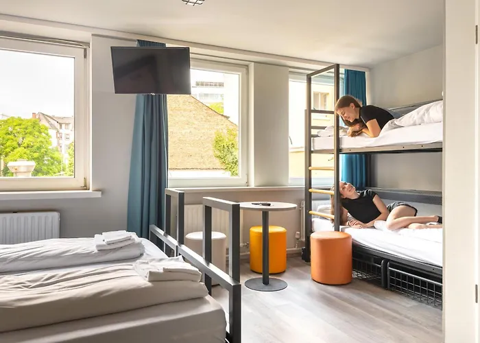 Hotel cerca del aeropuerto: A&O Frankfurt Galluswarte