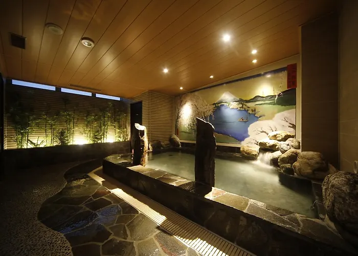 Jacuzzi hotel: Dormy Inn Korakuen