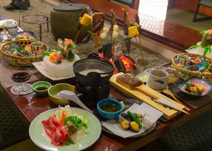 In Luxury hotels Honke Bankyu