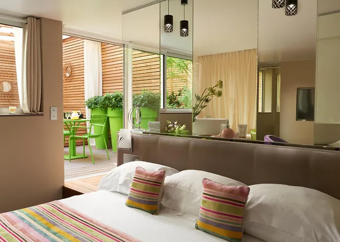 Jacuzzi hotel: Le Mathurin Hotel & Spa